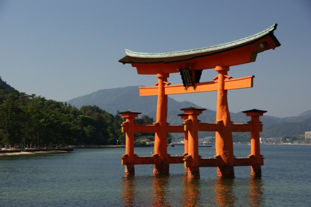 Floating Torii Gate, Miyajima Island Floating Torii Gate, Miyajima Island