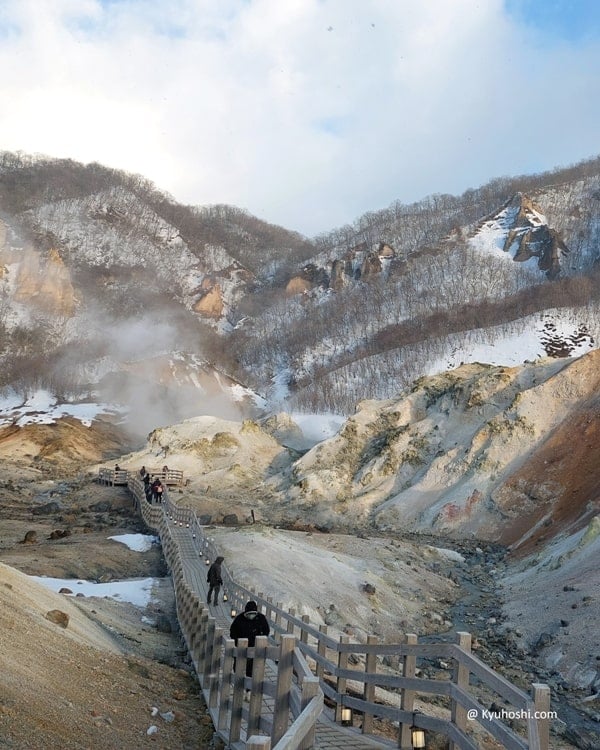 Hell Valley at Noboribetsu, Hokkaido