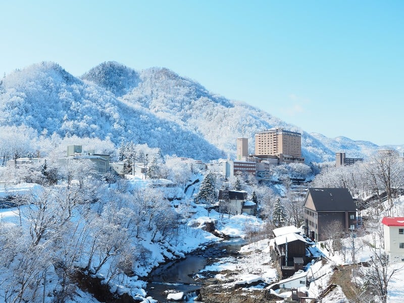 Jozankei Onsen in Winter