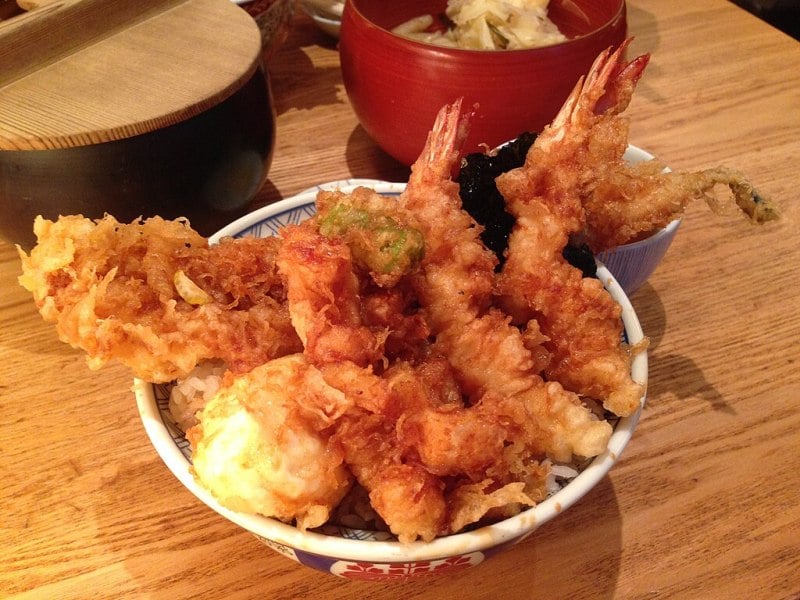 Tempura in Tokyo